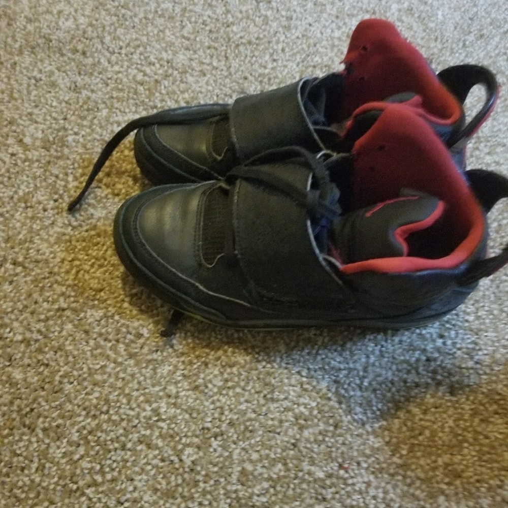 Jordan sneaker used but lot of life left in them